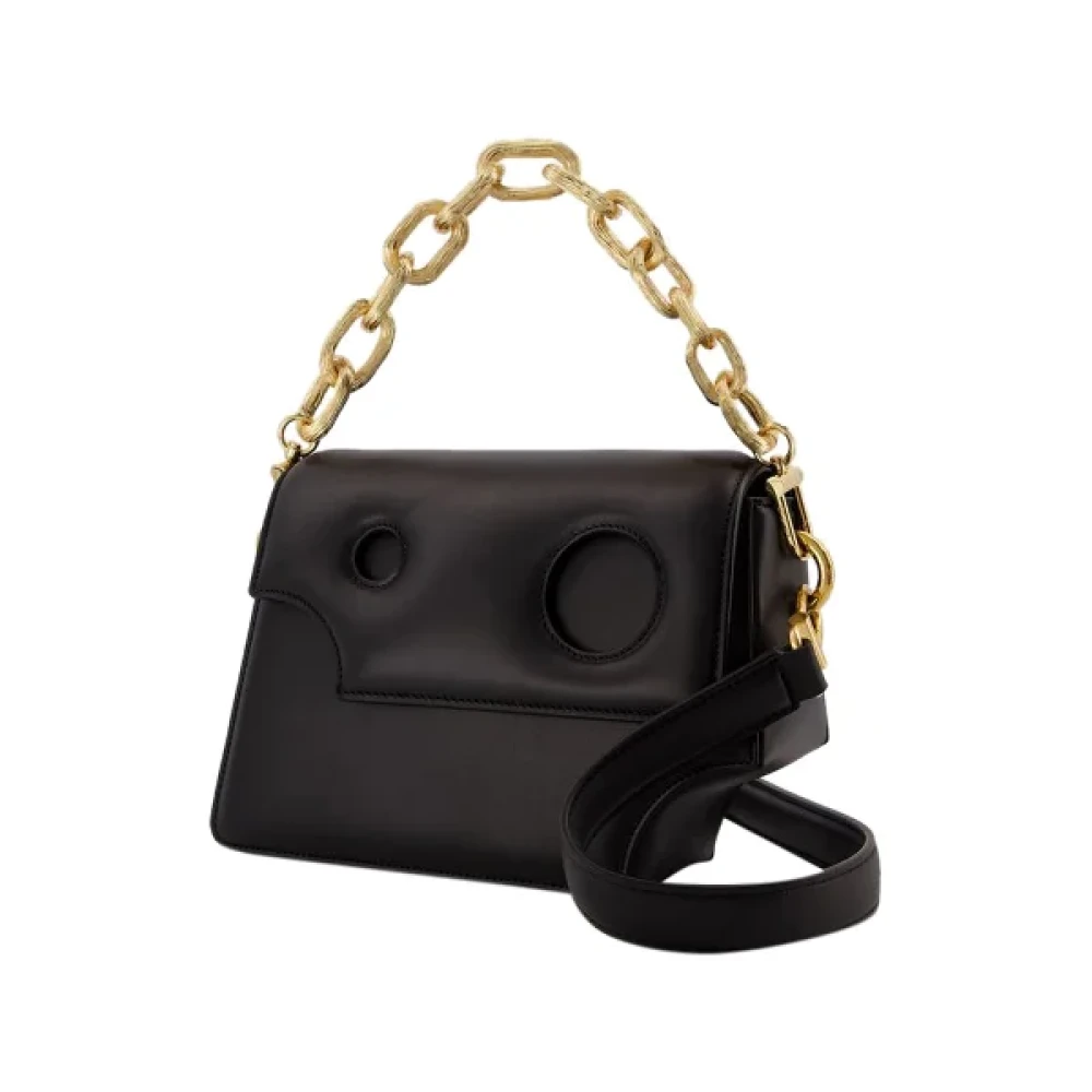 Off White Leather handbags Black Dames
