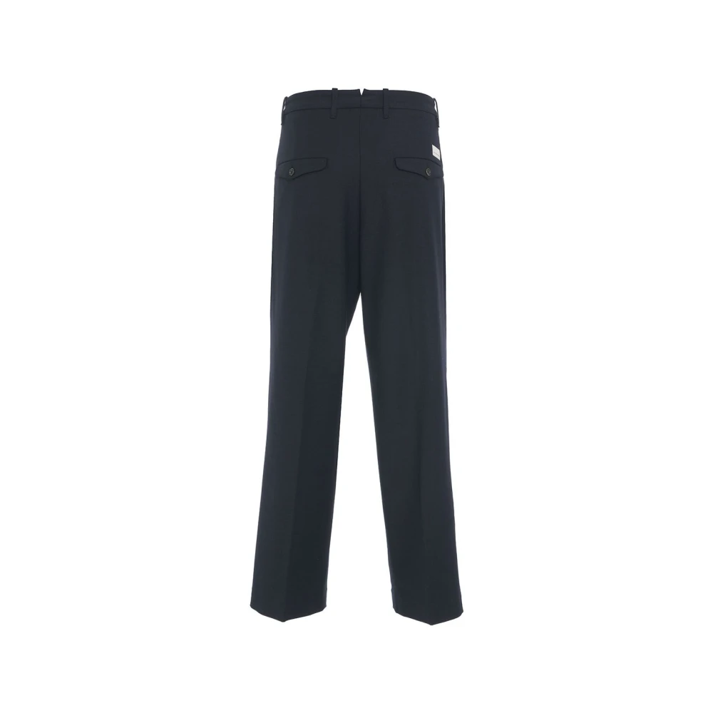 Nine In The Morning Blauwe Broek Aw24 Model Hoogte 190cm Blue Heren