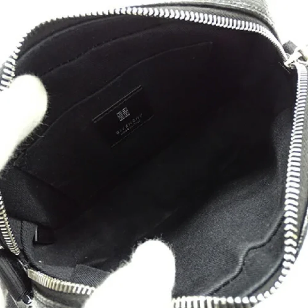 Givenchy Pre-owned Cotton shoulder-bags Black Heren
