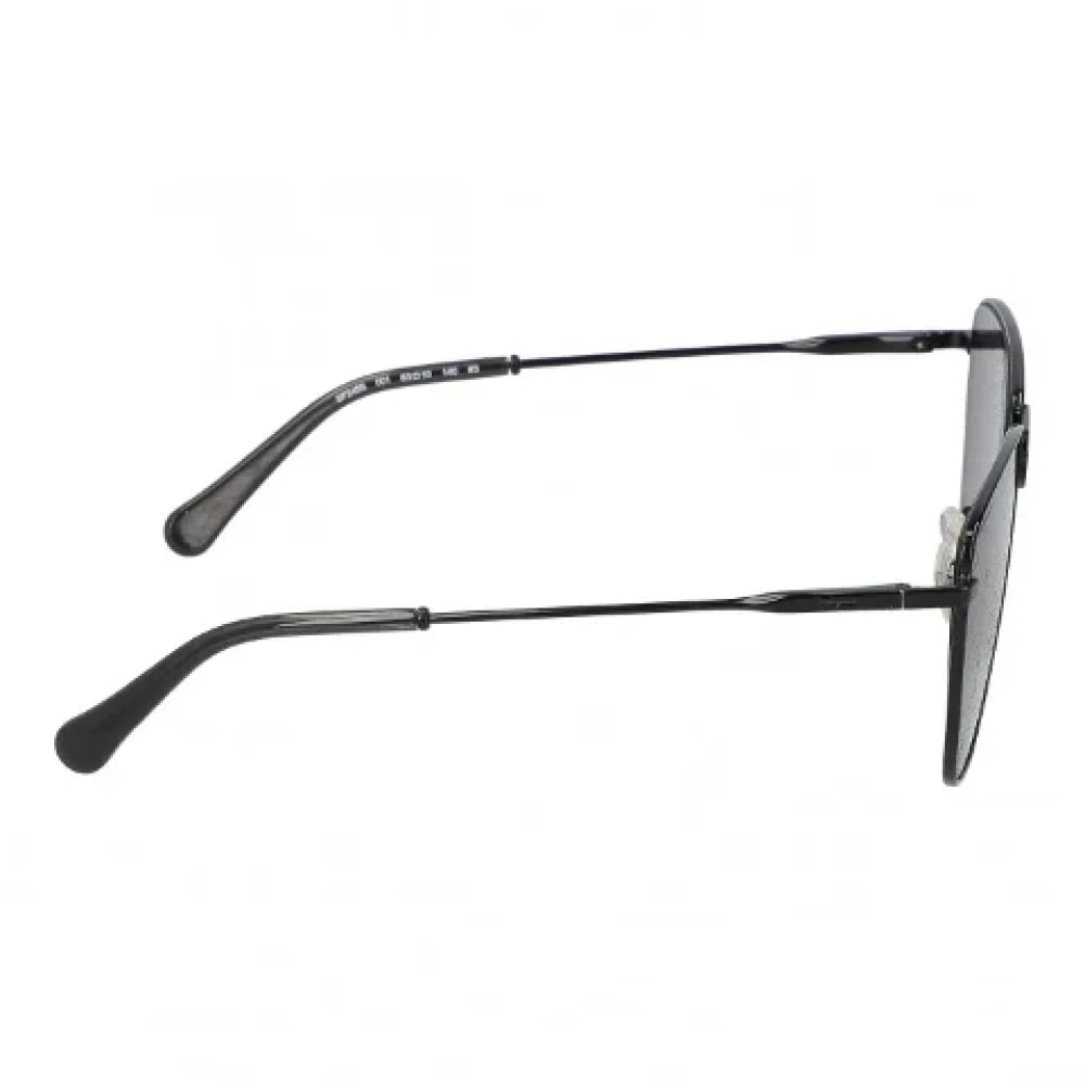 Salvatore Ferragamo Pre-owned Fabric sunglasses Black Dames