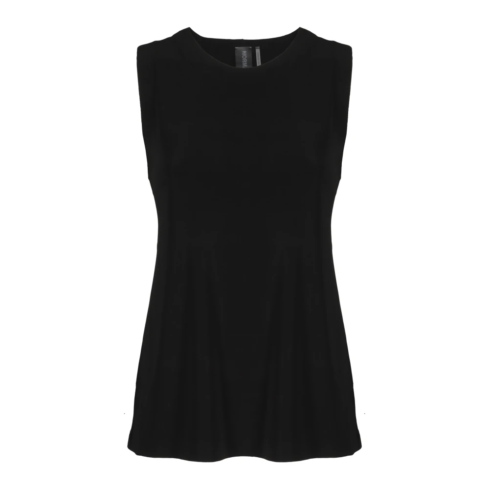 Norma Kamali Swing Top Black Dames