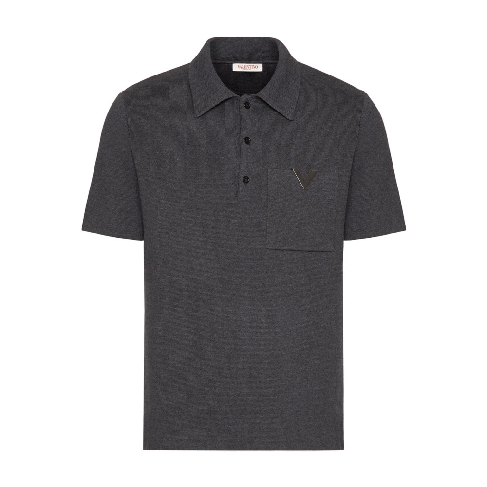 Valentino Garavani Heren Polo Shirt Blue Heren