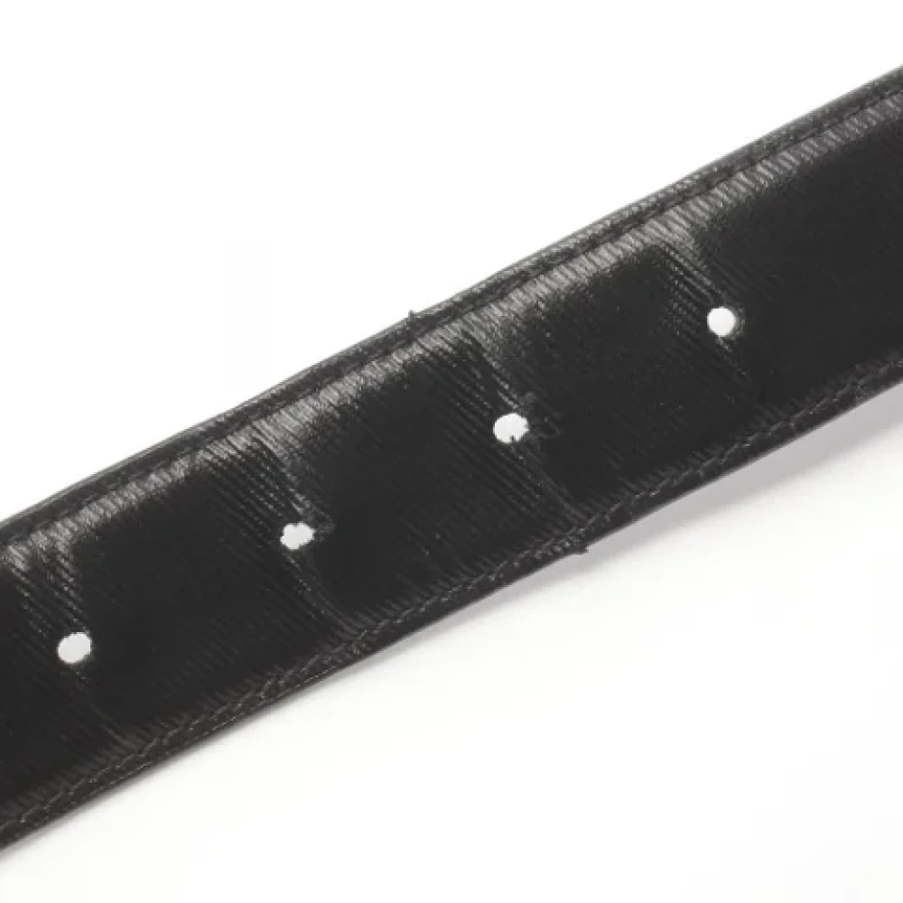 Givenchy Pre-owned Leather belts Black Heren