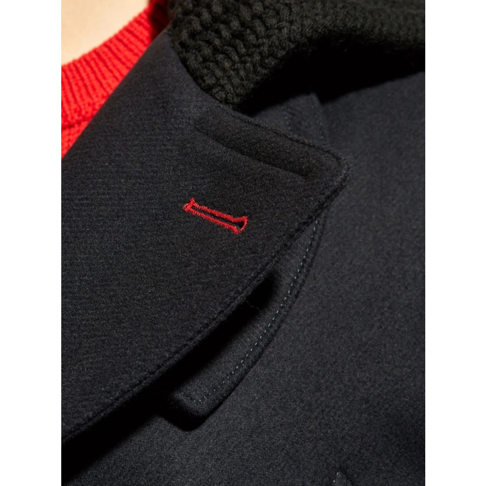 Dsquared2 Blauwe Jassen & Mantels voor Mannen Blue Heren