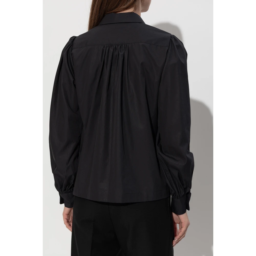 Comme des Garçons Katoenen overhemd Black Dames