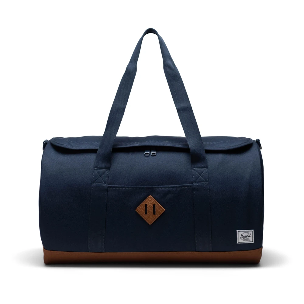 Herschel Heritage Duffel Tas voor spontane uitjes Blue Unisex
