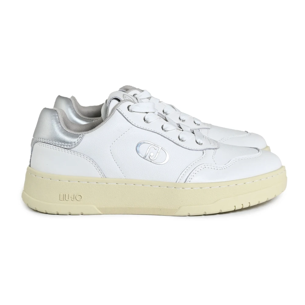 Liu Jo Lage Sneaker met Dooszool Dames Schoenen Wit
