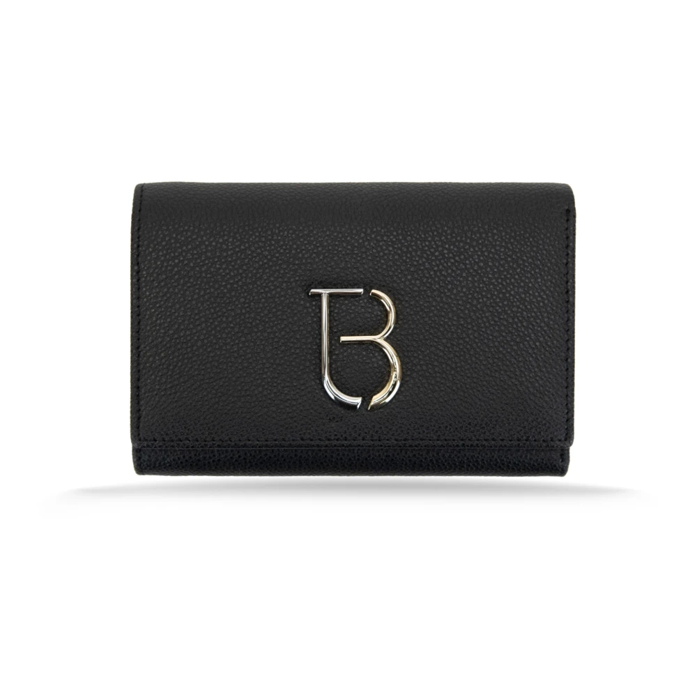 Tosca Blu Women's Black Wallets & Cardholders, One Size, Leather Wallet With Banknote Pocket