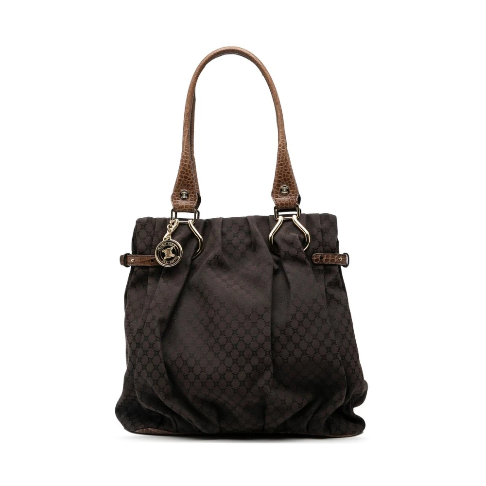 Celine Vintage Women's Brown Pre-Owned Vintage Tote Bag