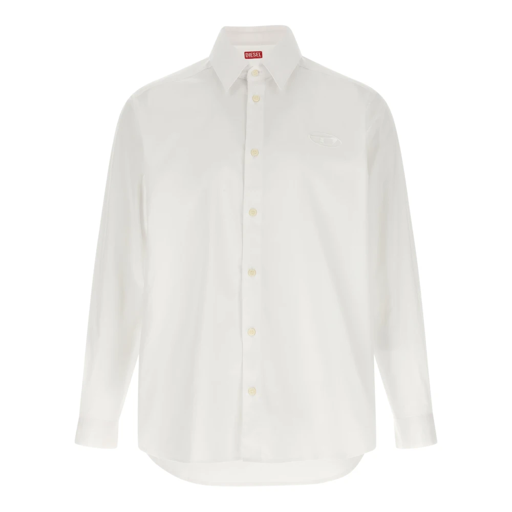 Diesel Uomo Bianco Magliette, S, New,
