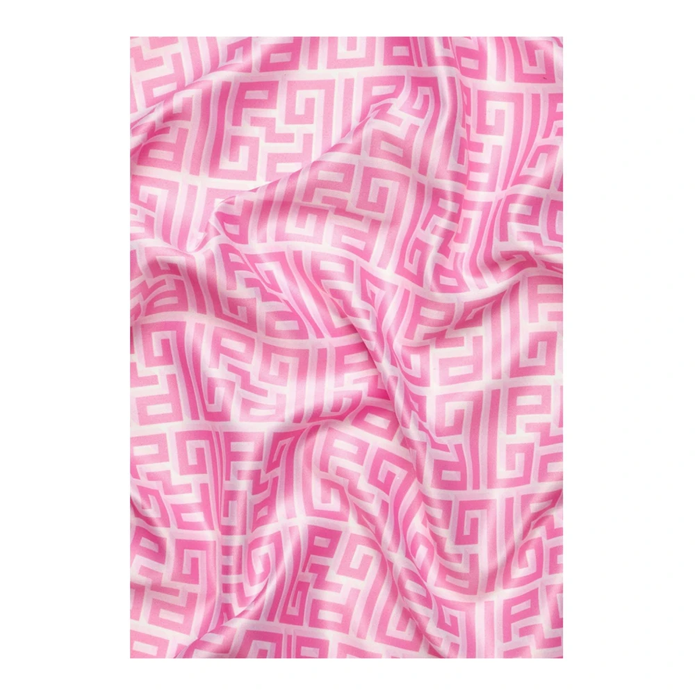 Gaëlle Paris Roze Allover Print Sjaal Pink Dames