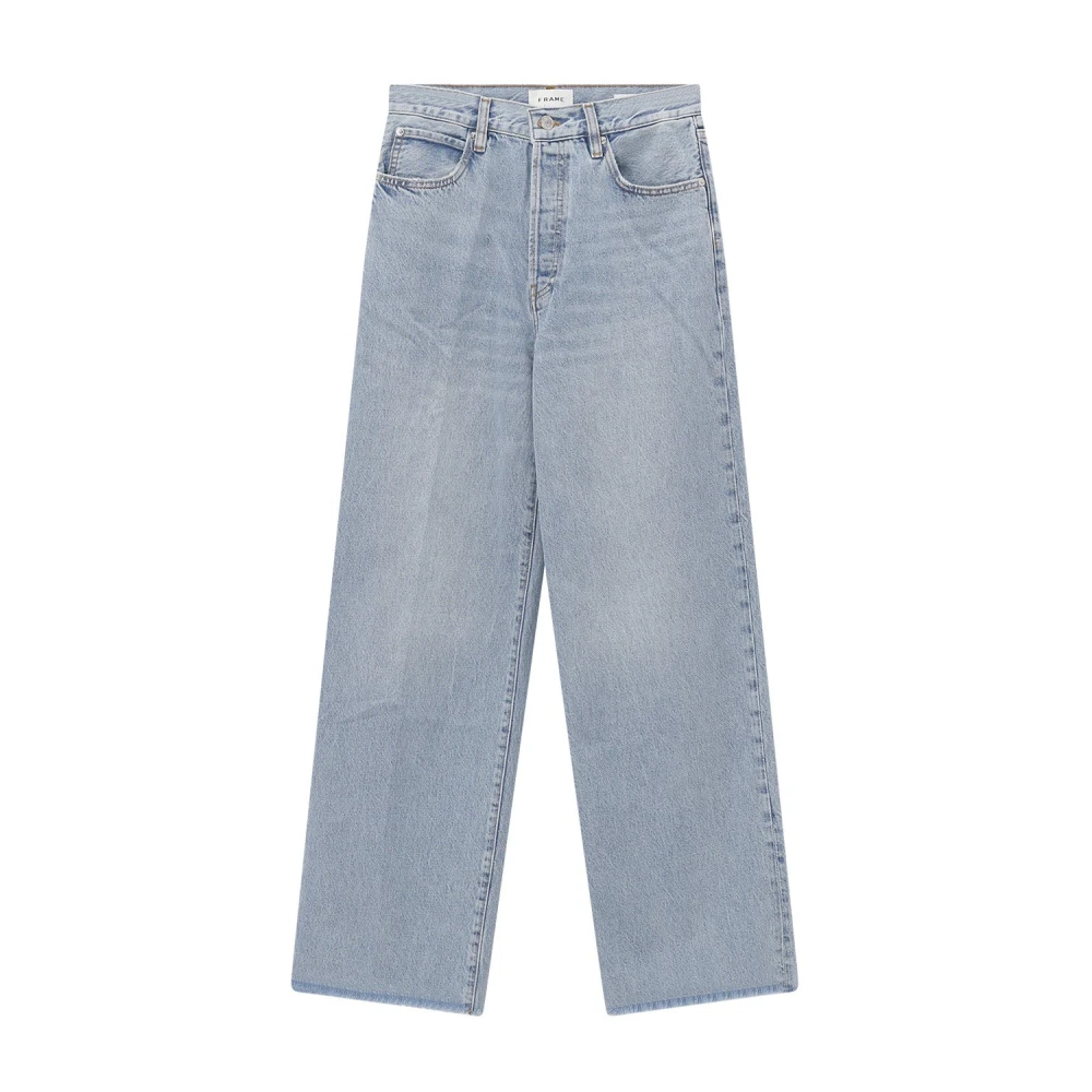 Frame Women's Blue Straight Fit Jeans, W27, Straight Jeans