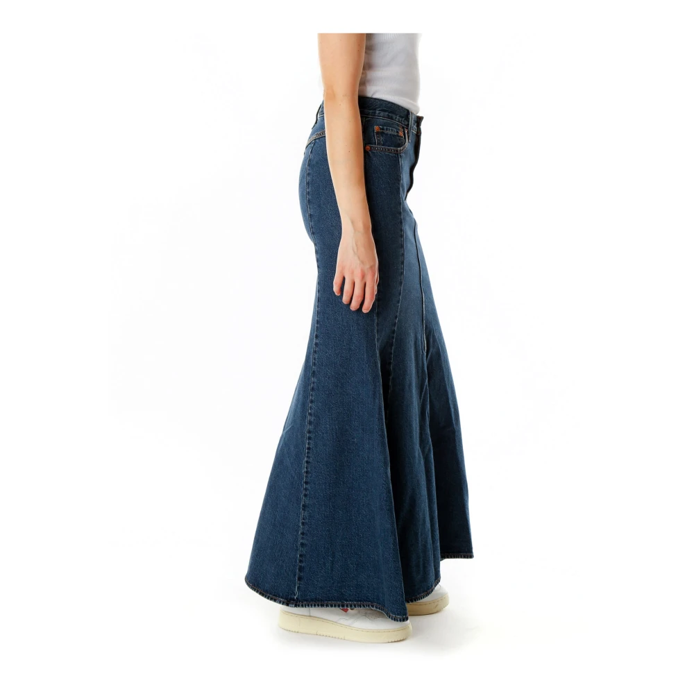 Levi's Mermaid Rok Blue Dames