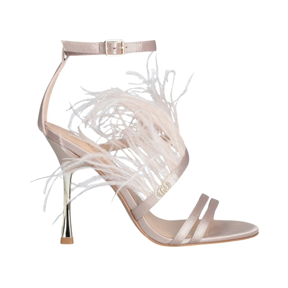Liu Jo Women's Pink Miriam Sandal - High Heel Sandals - 2 Uk - Shoes