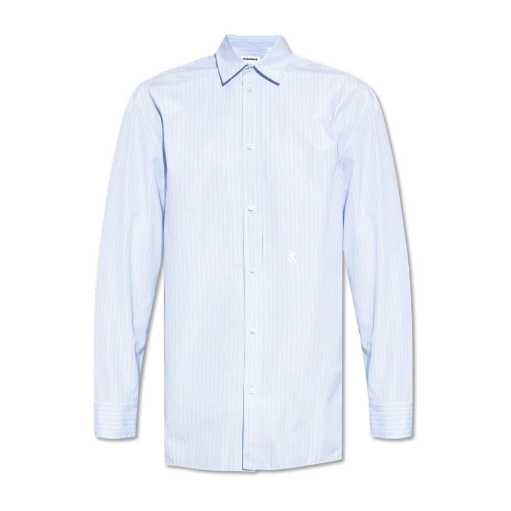 Jil Sander Herren Blau Shirts, Xlgröße: