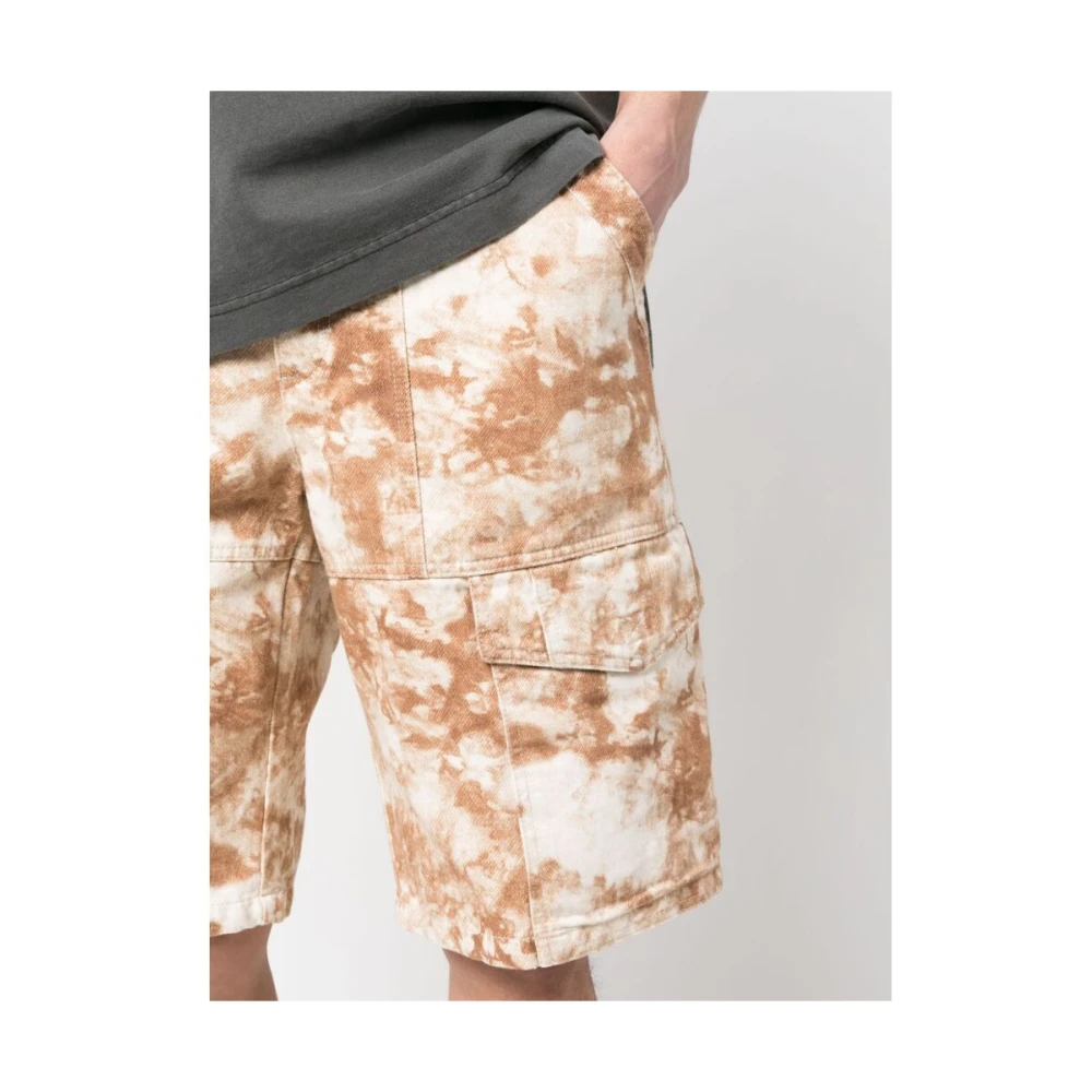 Isabel marant Gebleekte Cargo Shorts Multicolor Heren