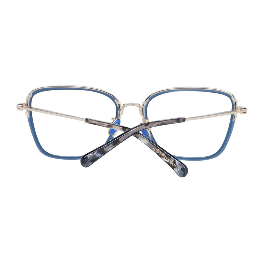 Scotch & Soda Blauwe Vierkante Optische Brillen voor Vrouwen Blue Dames