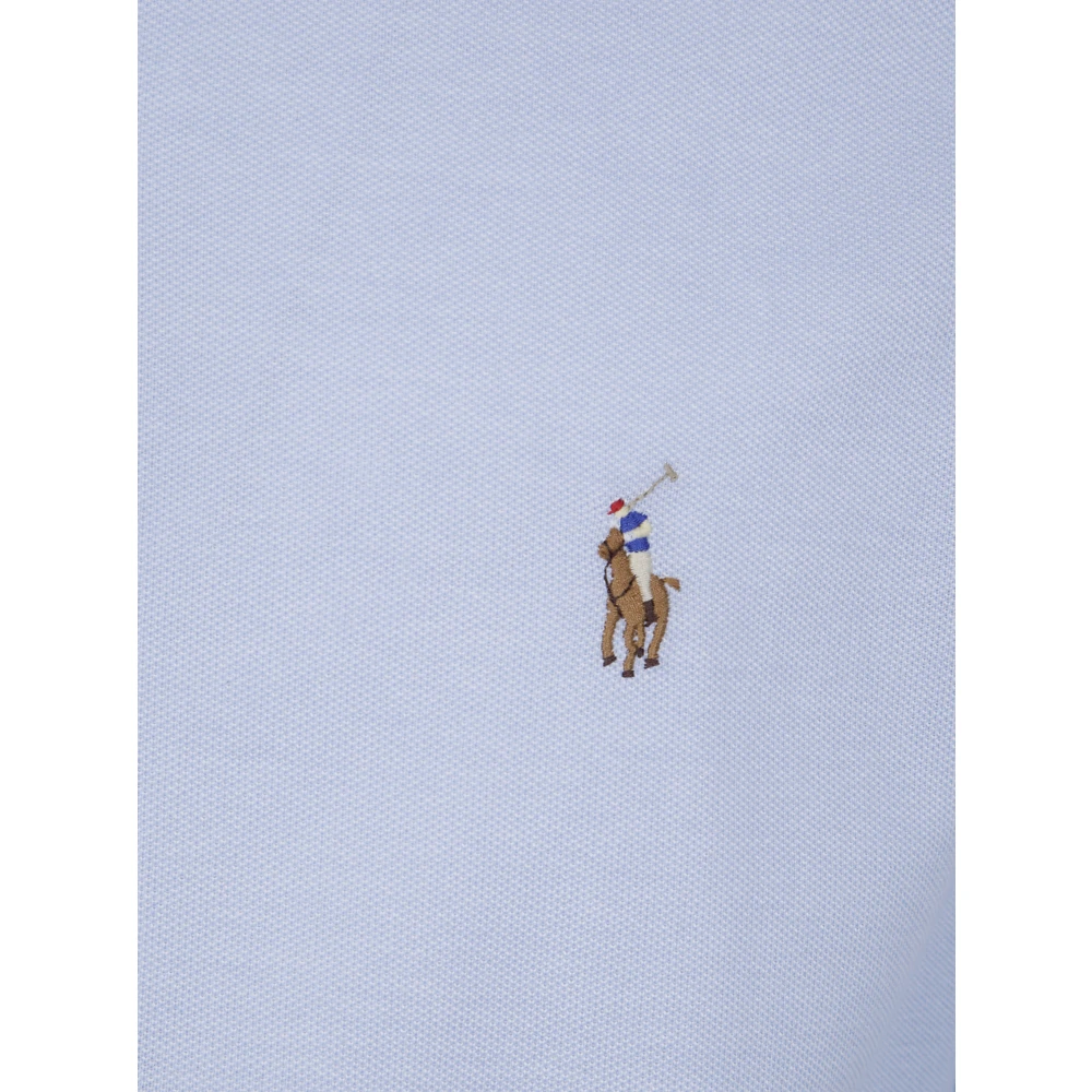 Polo Ralph Lauren Lange mouw sportshirt Blue Heren