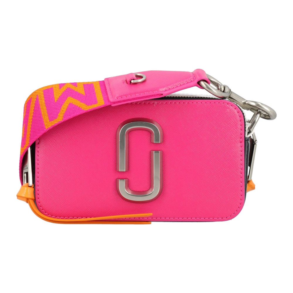 Marc Jacobs Hot Pink Multi Handväska The Snapshot Multicolor, Dam