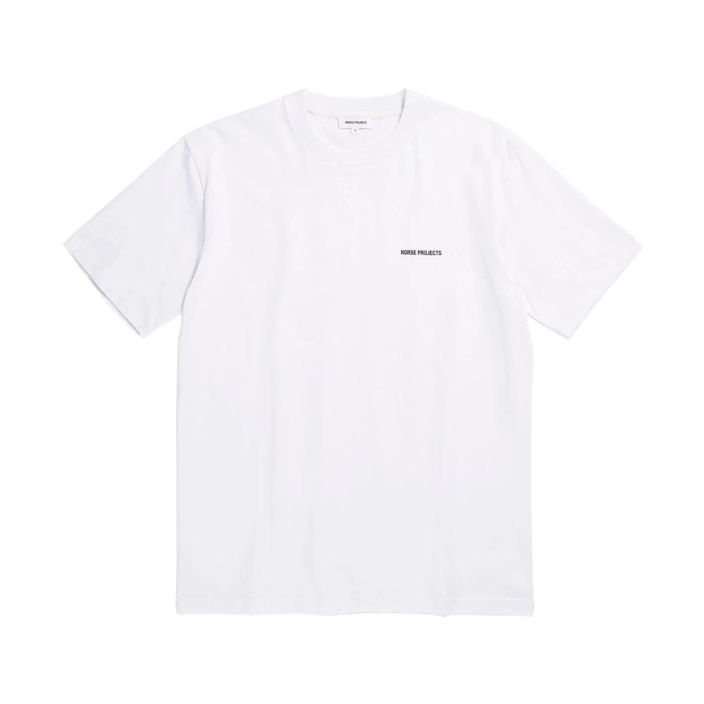 Norse Projects Casual Logo T-Shirt White Heren