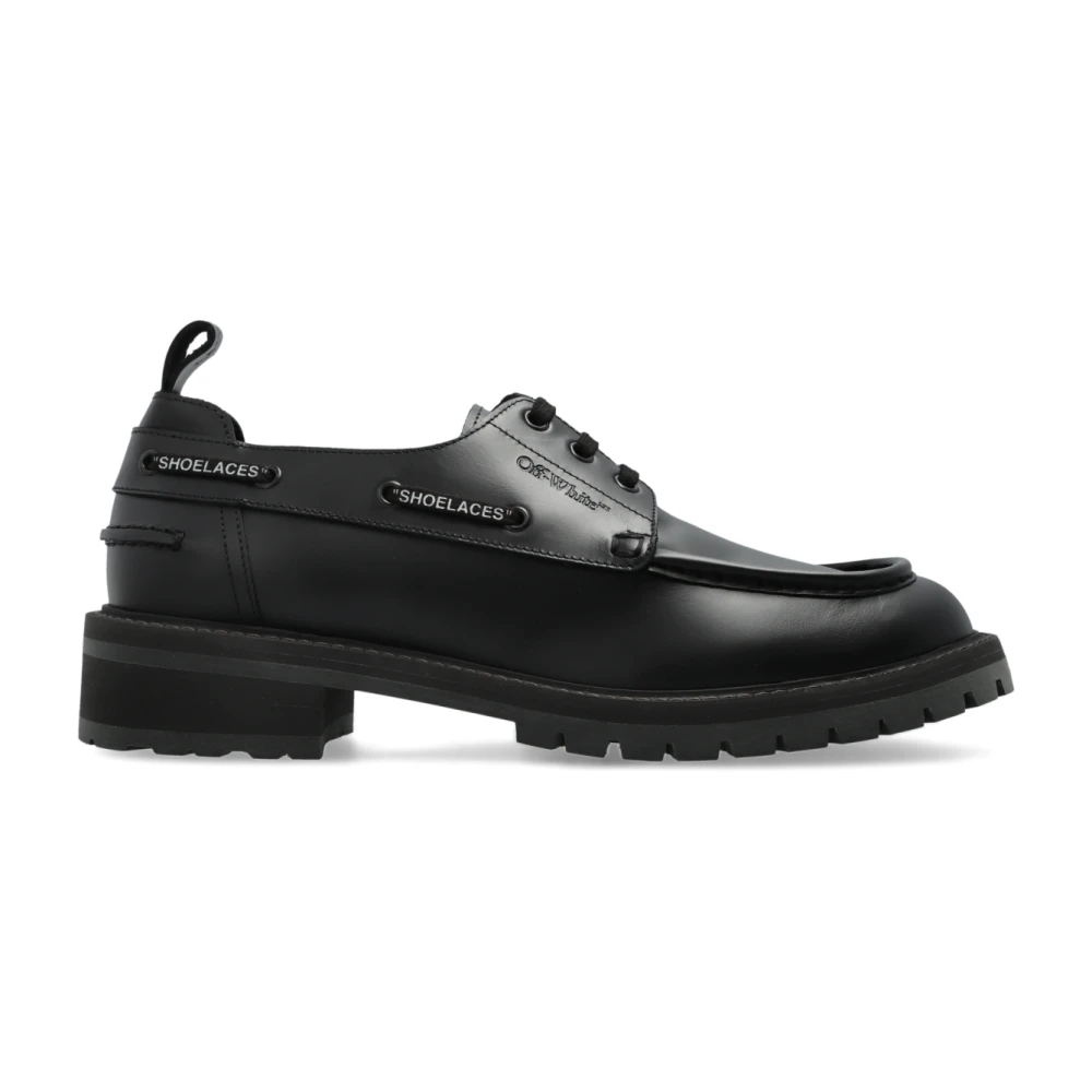 Shoes > Flats > Laced Shoes - - Off White - Modalova