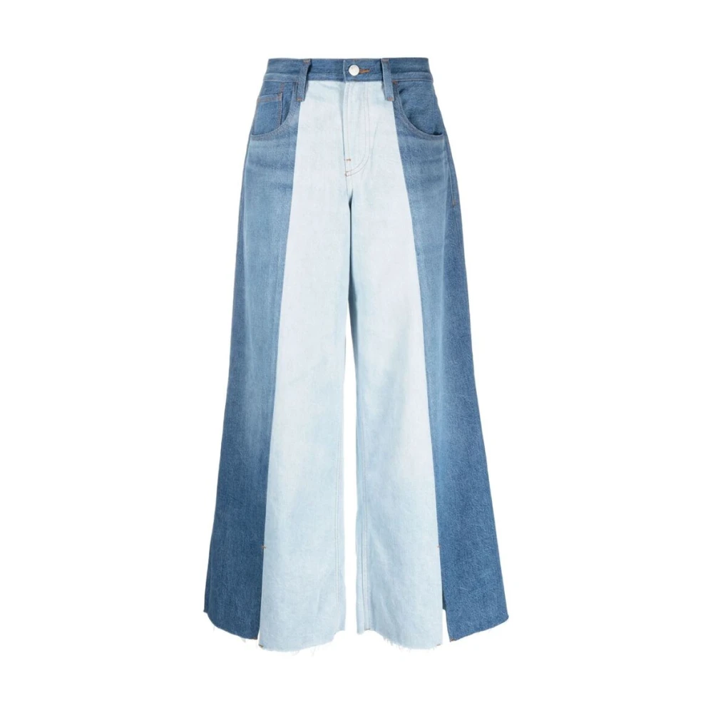 Frame - Jeans > Wide Jeans - Blue - Frame - Modalova