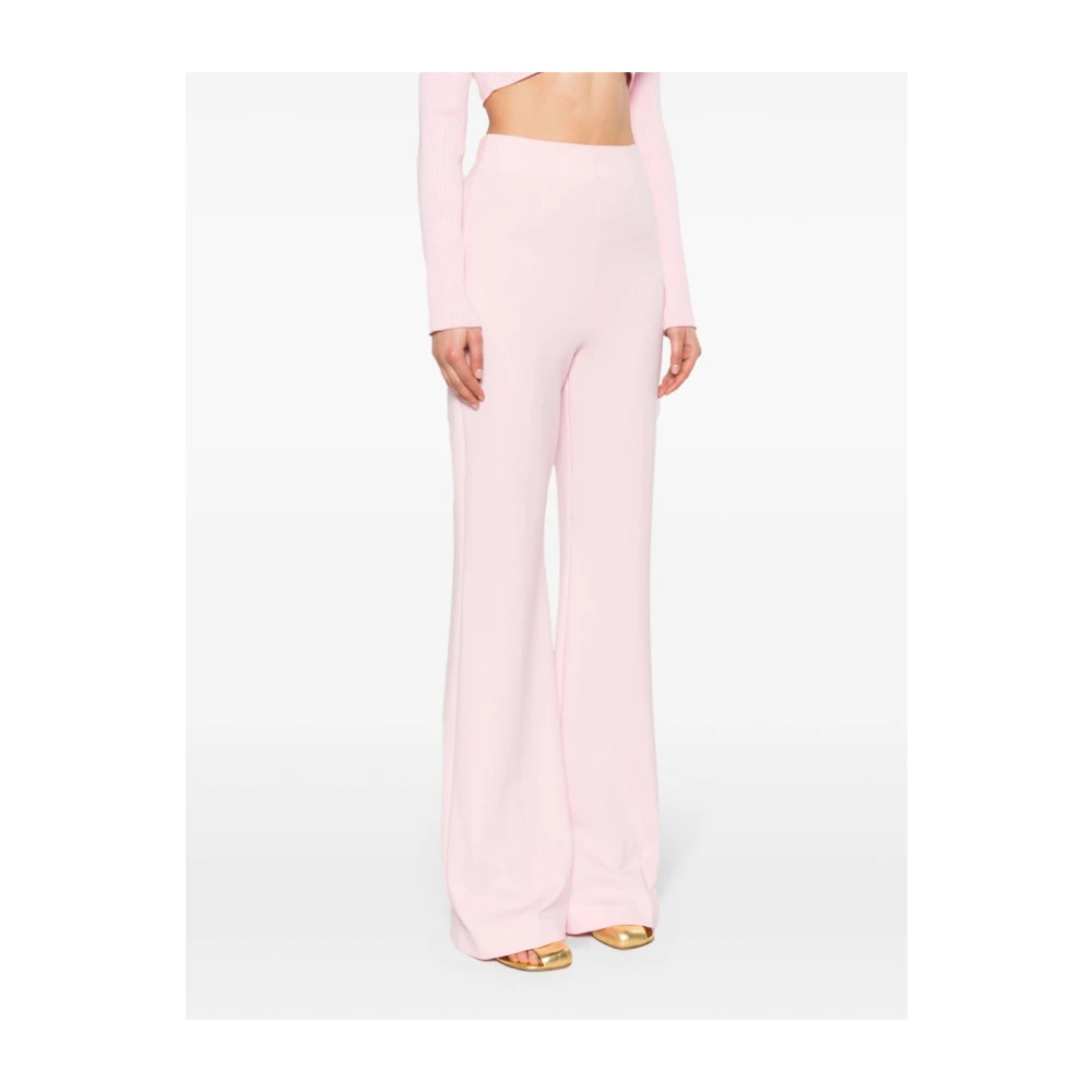 SPORTMAX Hoge Taille Lila Broek Purple Dames
