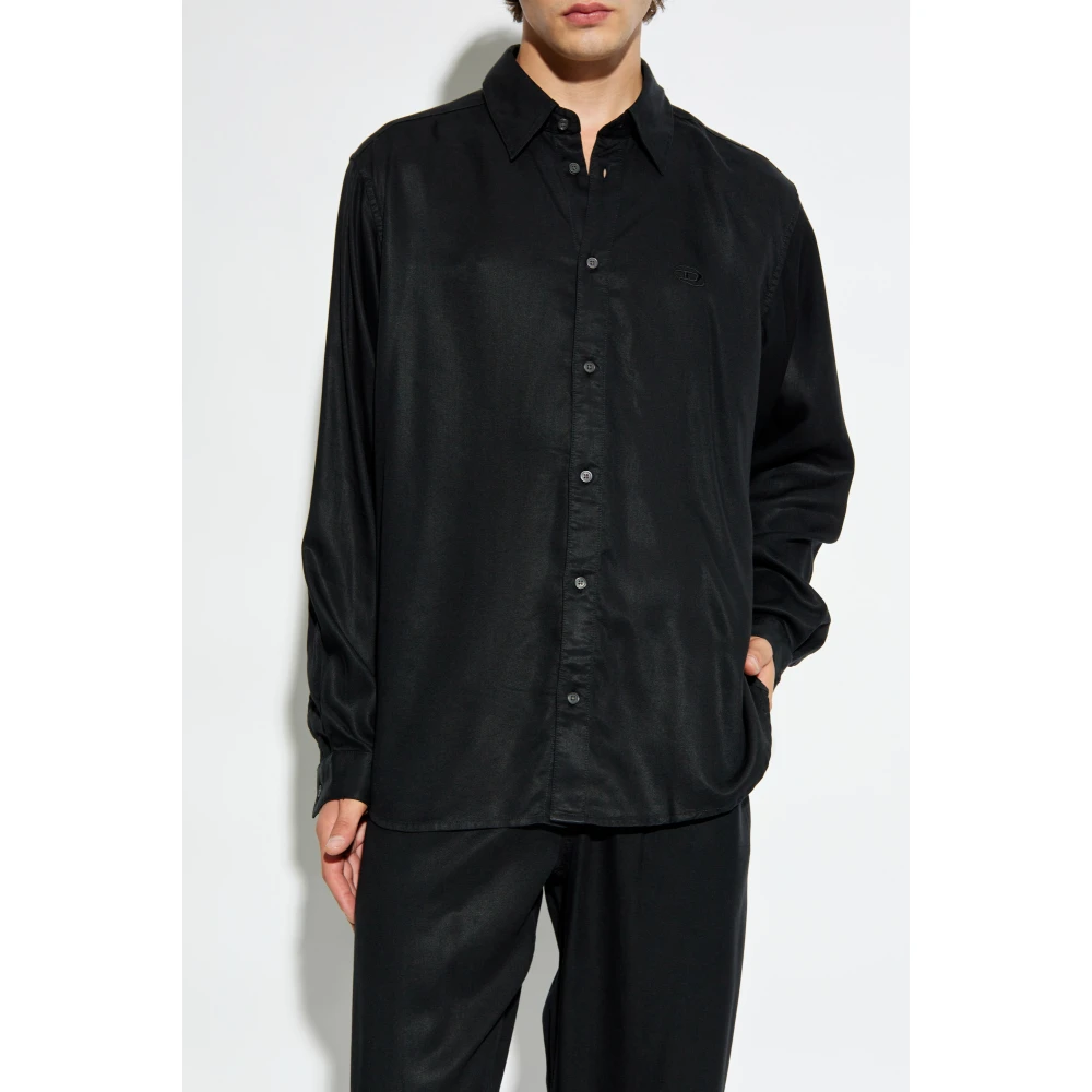 Diesel Shirt S-Simply-C Black Heren