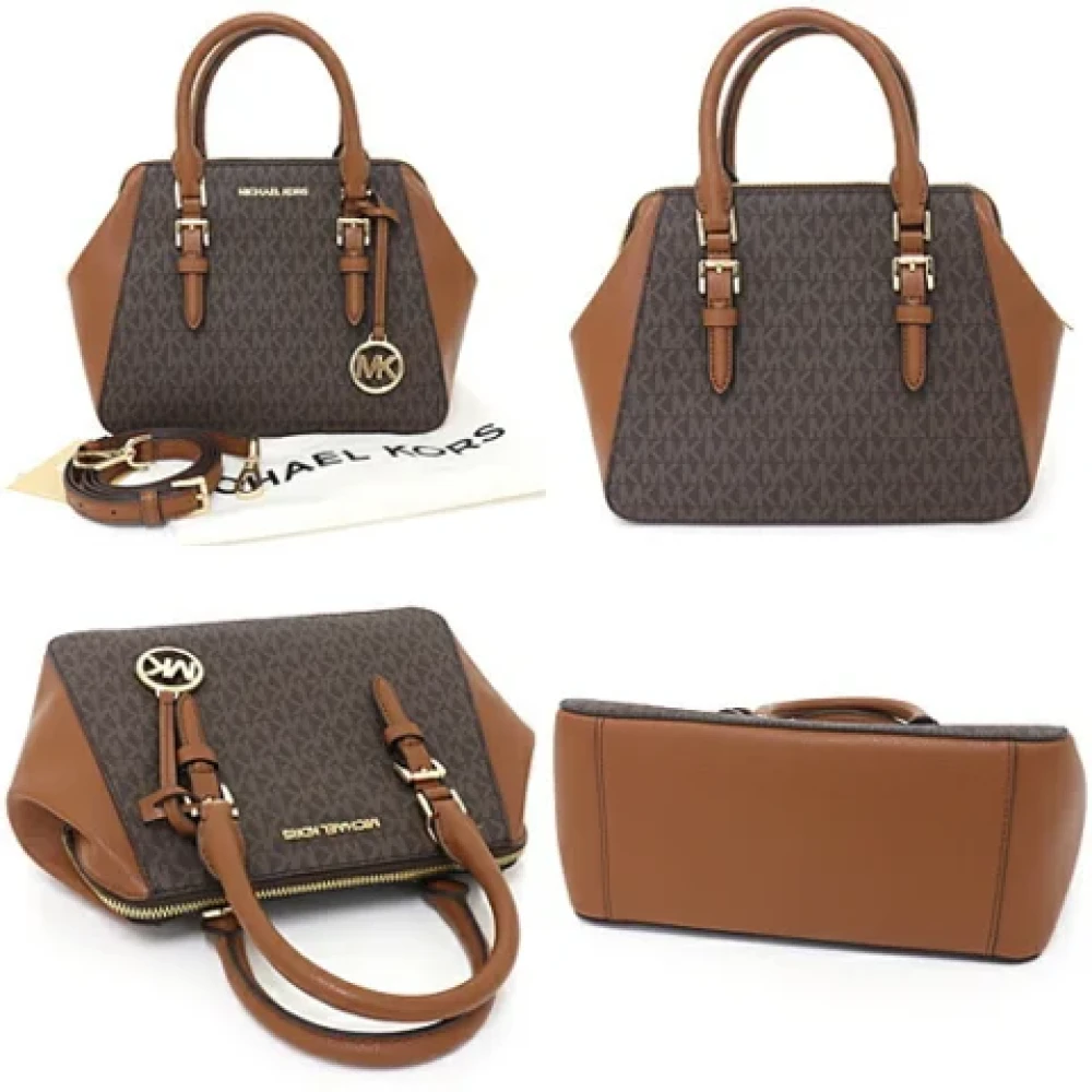 Michael Kors Pre-owned Leather handbags Brown Dames