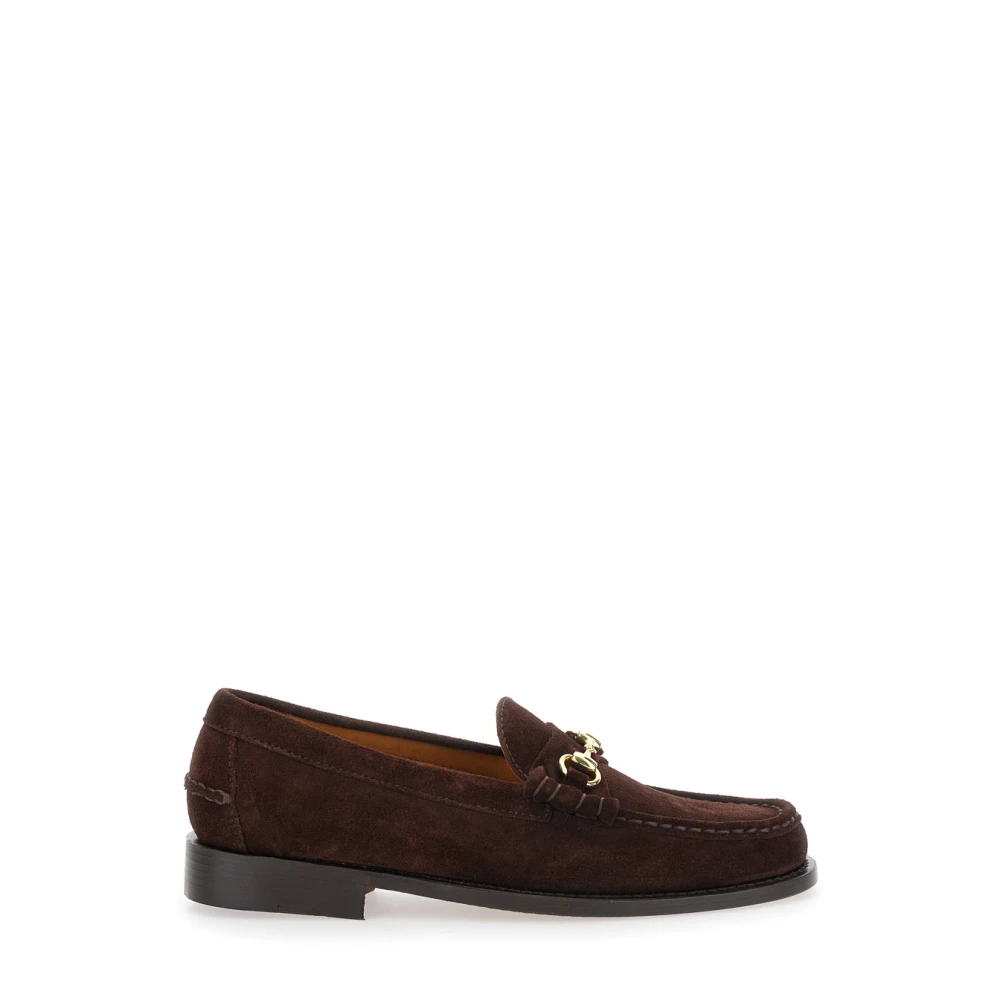 Sebago Men's Brown Flat Shoes Joe Modena Suede