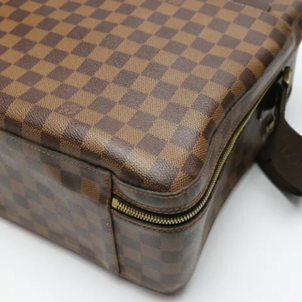 Louis Vuitton Vintage Pre-owned Fabric shoulder-bags Brown Dames