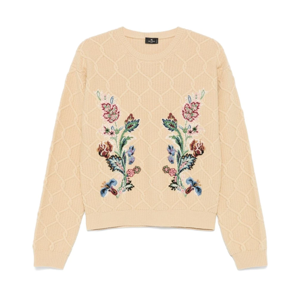 Etro Women's Beige Wool-Cashmere Jumper