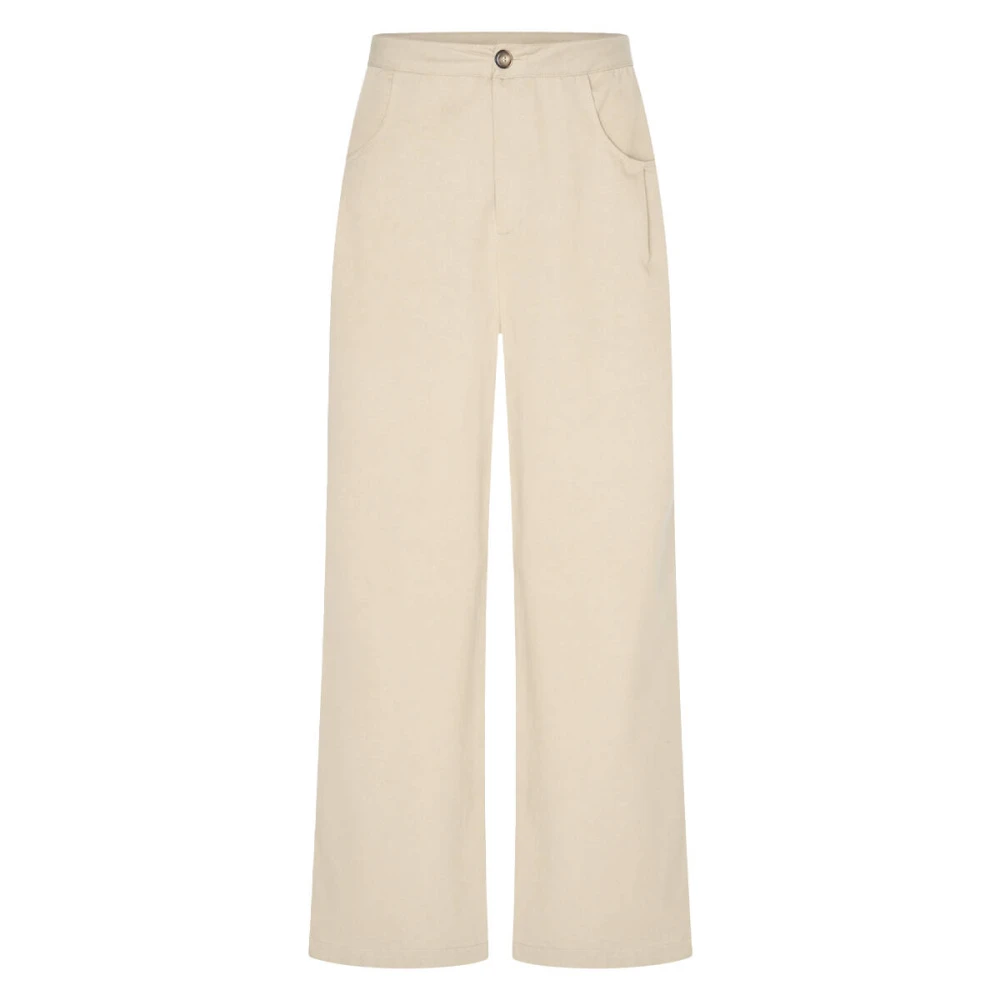 Aimée the Label Puck2 Lange Broek Beige Dames