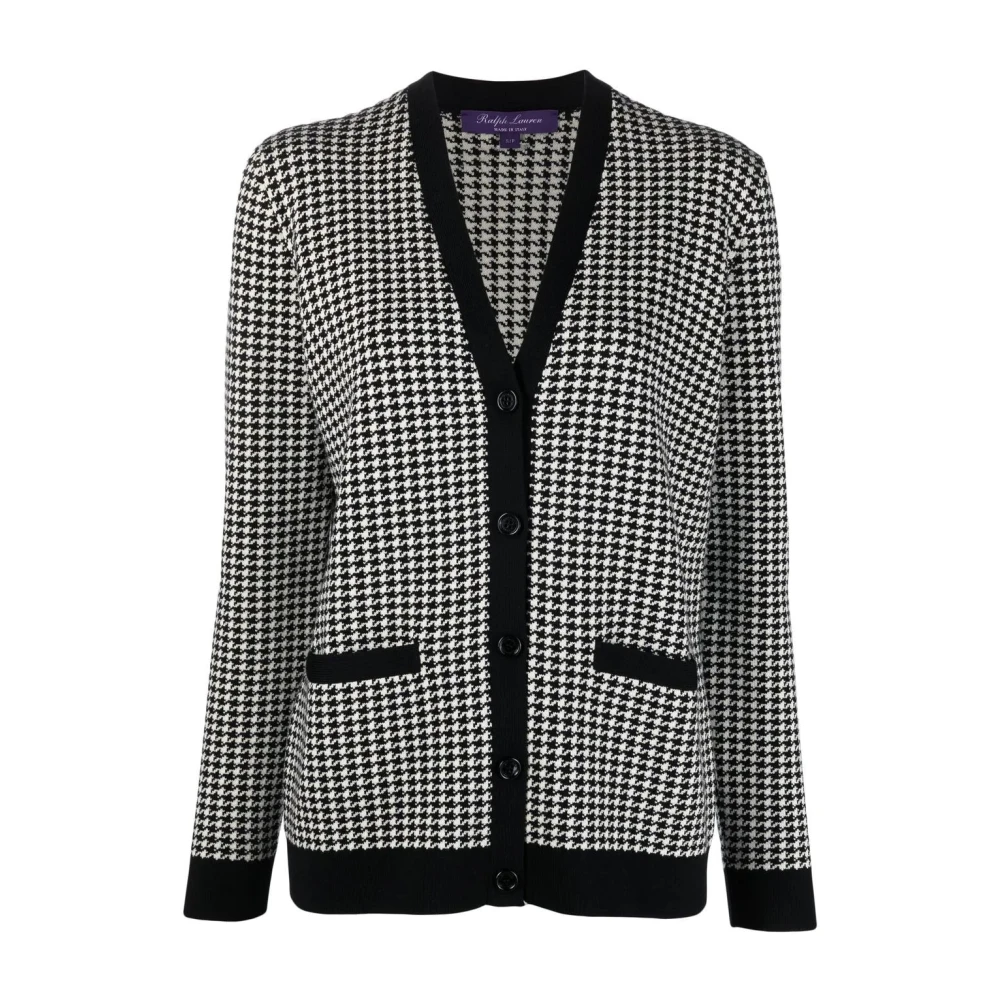 Ralph Lauren Lange Mouwen Cardigan Black Dames