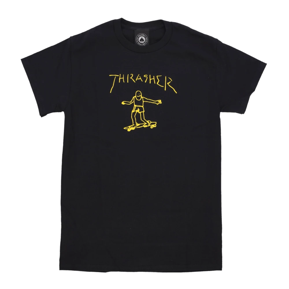 Thrasher T-Shirts Black Heren