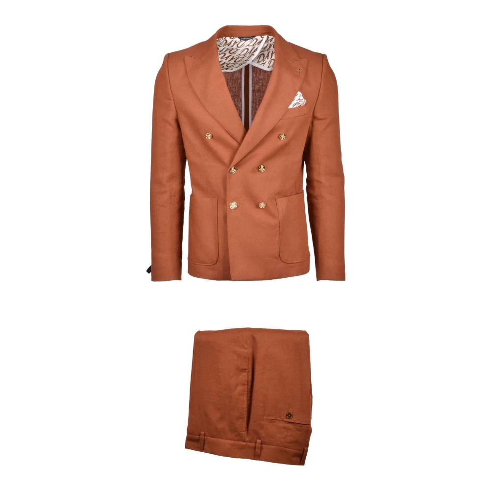 Suits > Suit Sets > Double Breasted Suits - - Daniele Alessandrini - Modalova