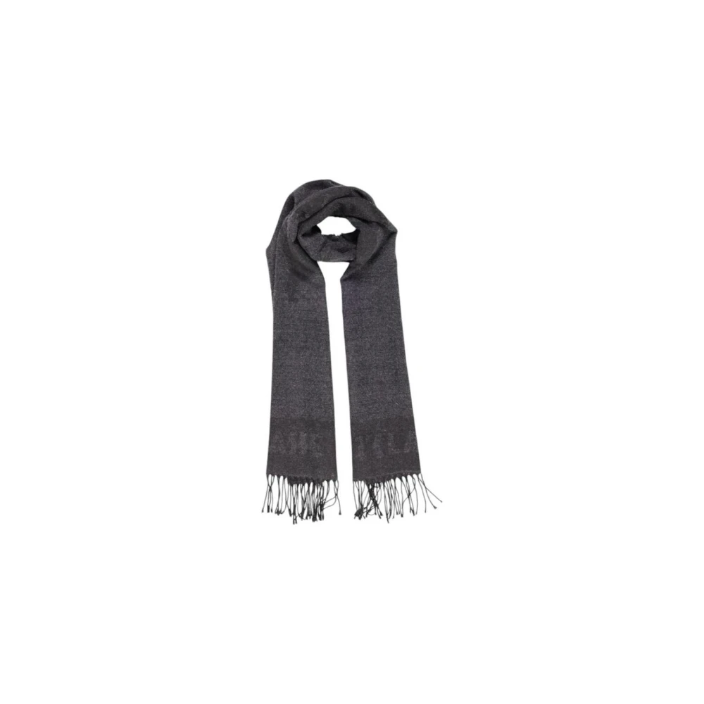 Alviero Martini 1a Classe Grijze Geometrisch Patroon Viscose Sjaal Gray Dames