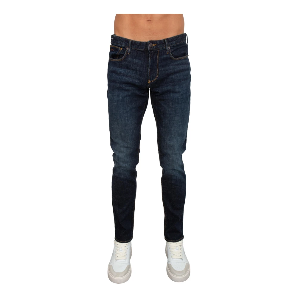 Emporio Armani Herren Blau Jeans, W40größe: