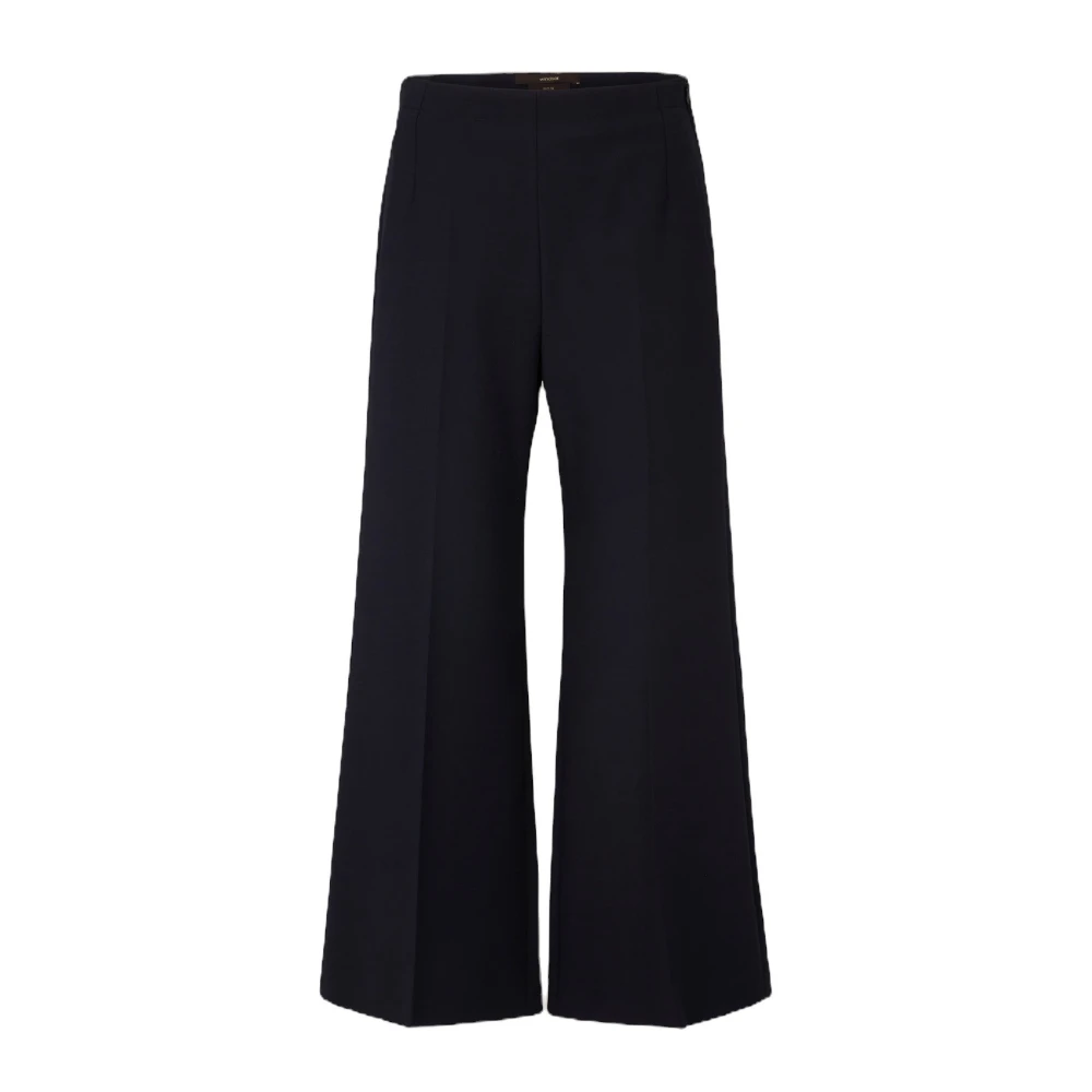 Windsor Navy Crêpe Culotte met Verfijnde Twist Blue Dames