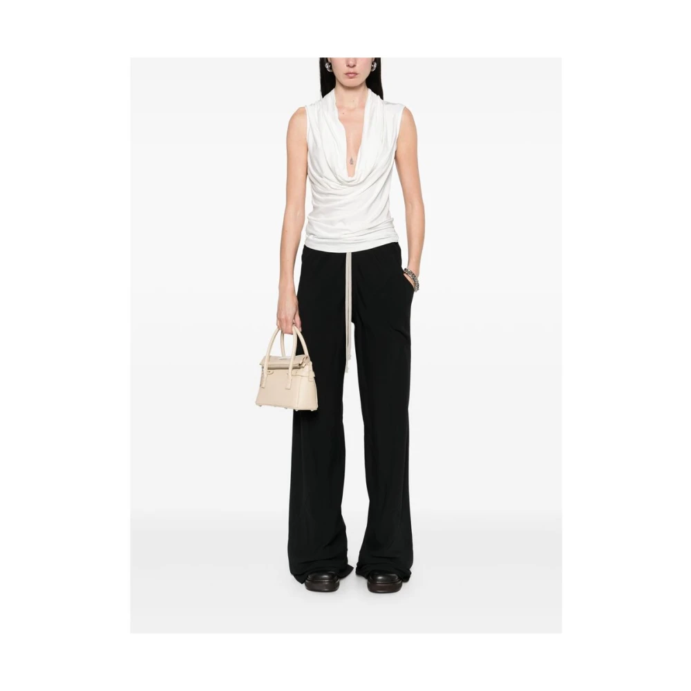 Rick Owens Drawstring Bias Pants Black Dames
