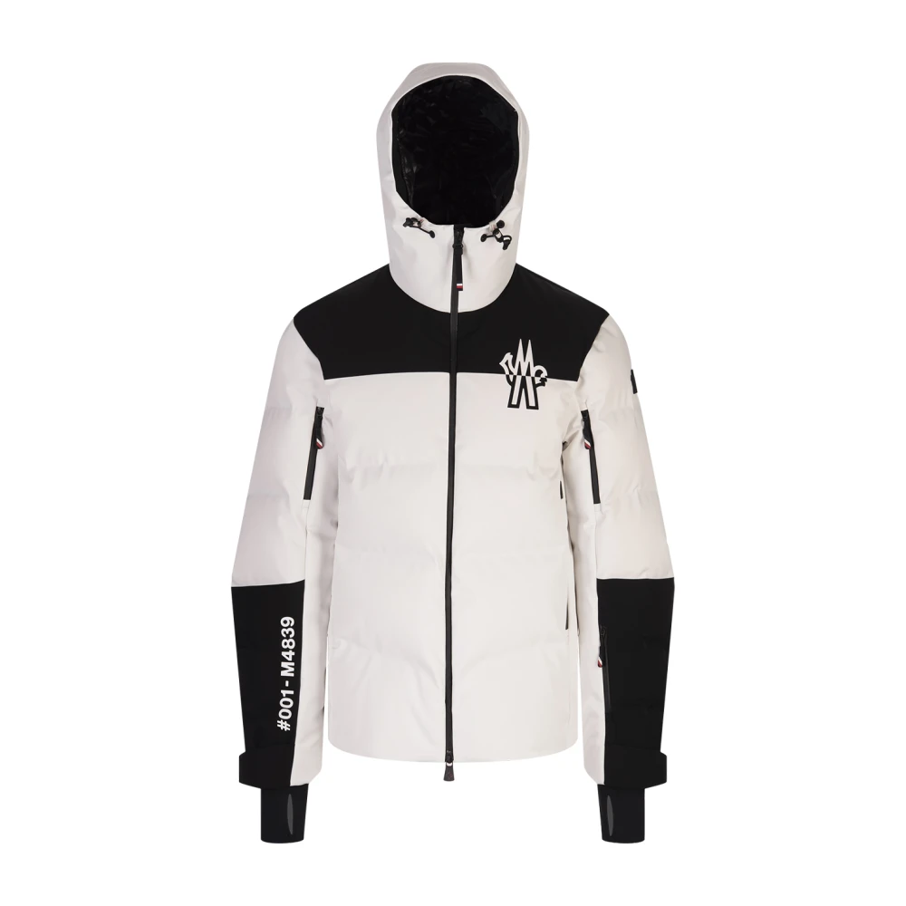 Moncler Witte Curtis Dons Ski Jas White Heren