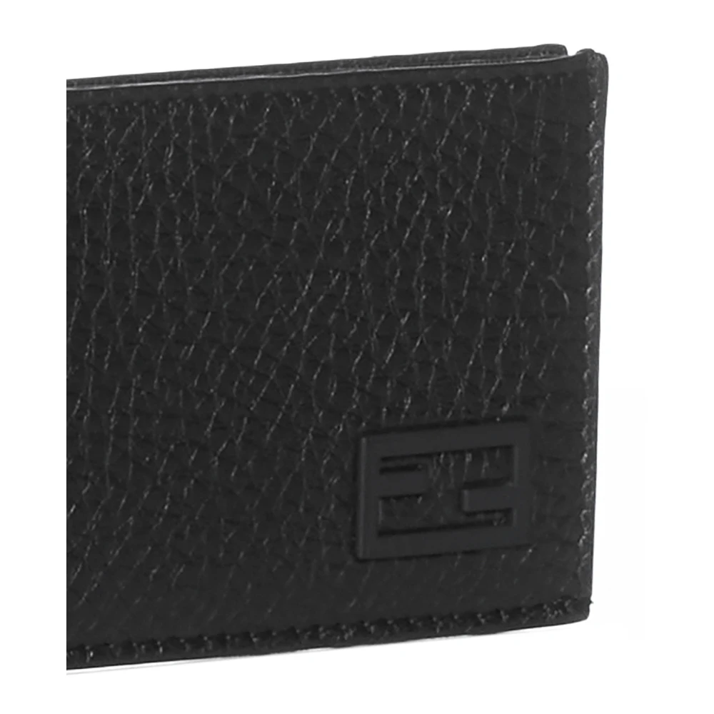 Fendi Zwarte Portemonnees Black Heren