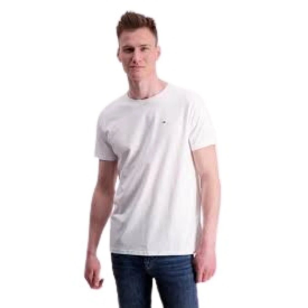 Tommy Jeans Klassiek Wit T-shirt White Heren