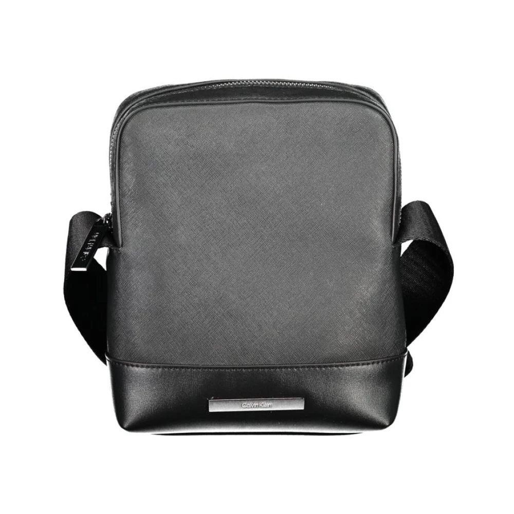Calvin Klein Men's Black Polyester Shoulder Bag