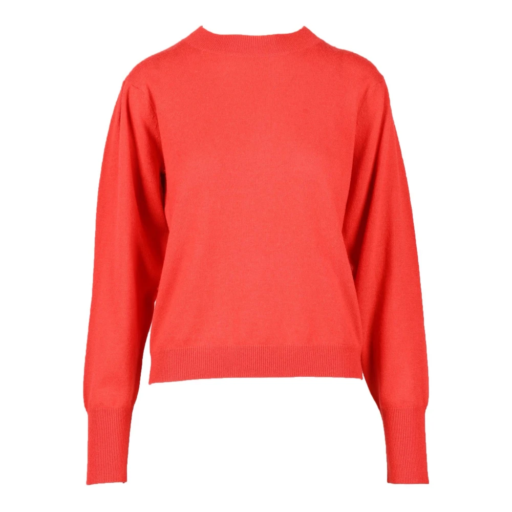Absolut Cashmere Luxe Cashmere Wol Trui Red Dames