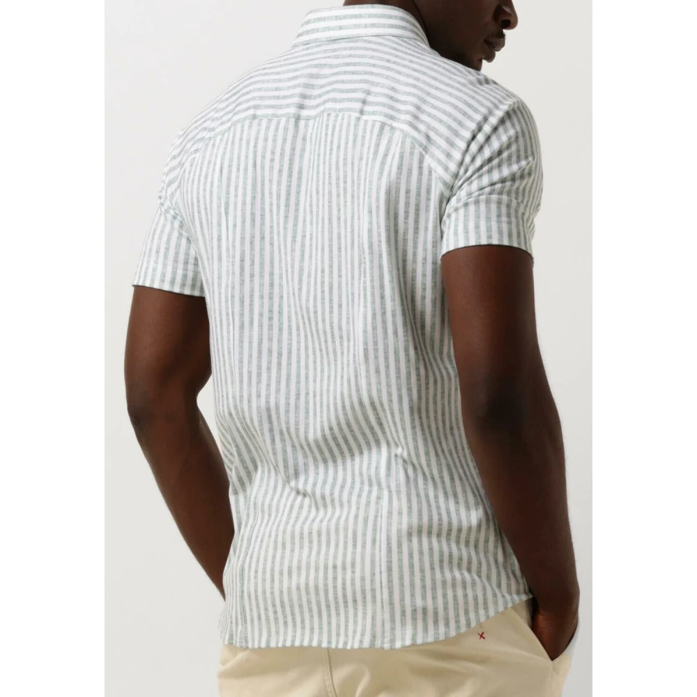 Desoto Groen Casual Shirt Kent Stijl Green Heren