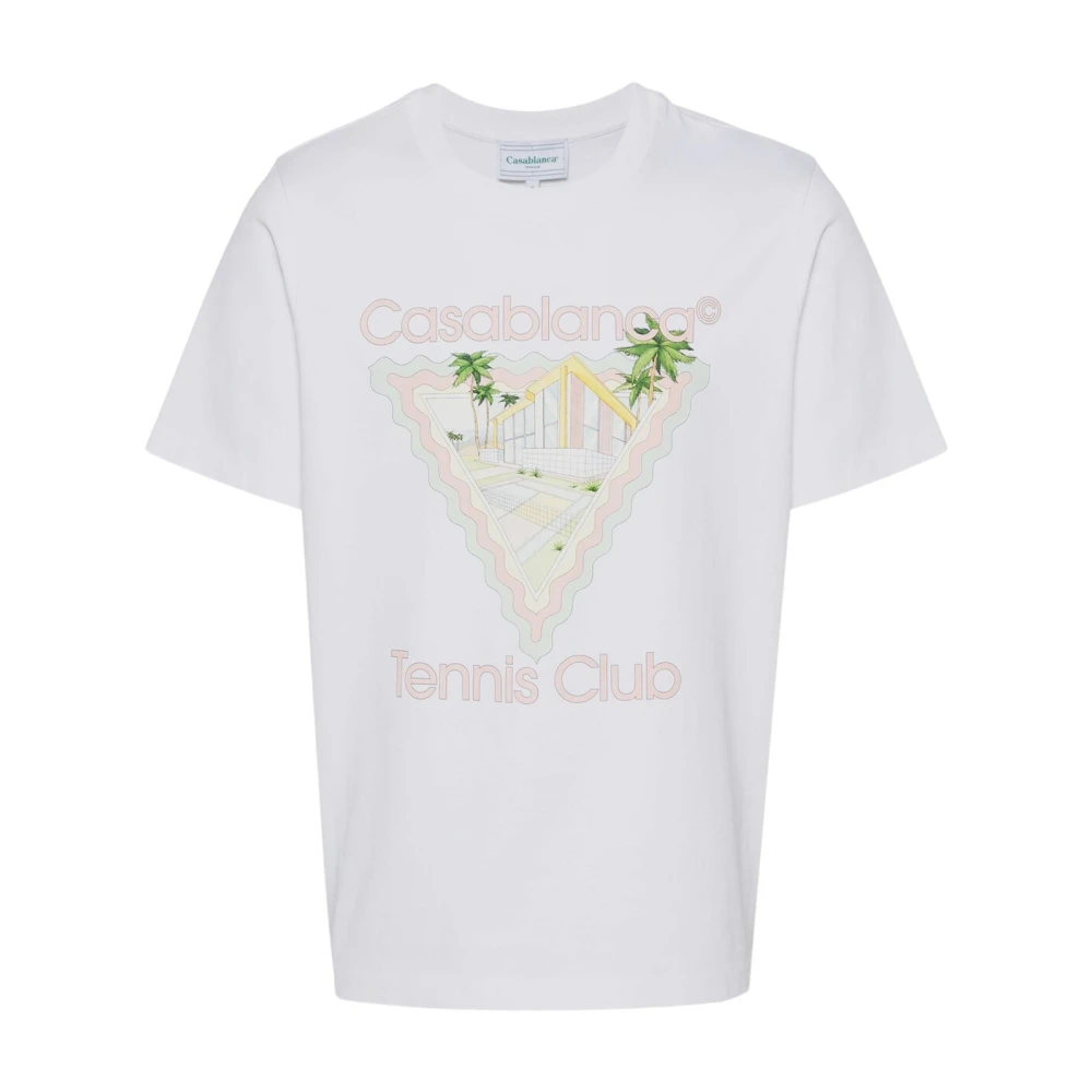 Casablanca Drömhus T-shirt White, Herr