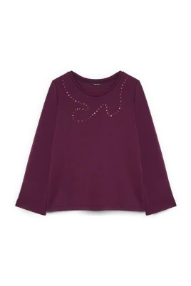 Scuba Sweatshirt med Applikationer