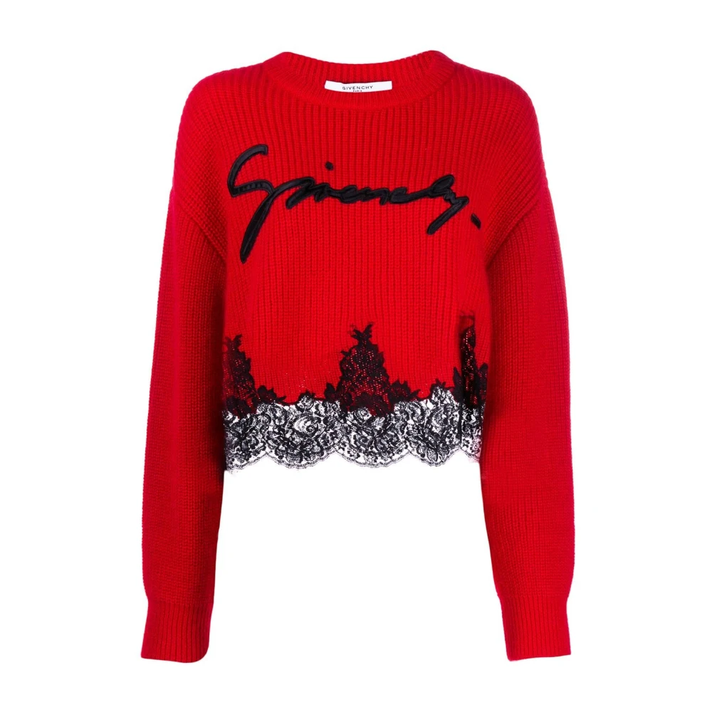 Givenchy Rode Pop Maglia Shirt Red Dames