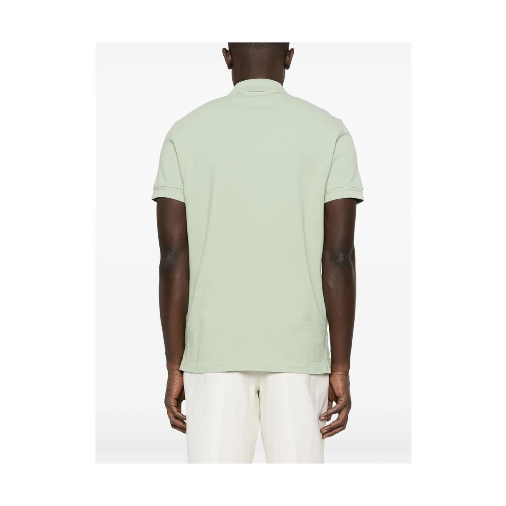 Tom Ford Geborduurd Poloshirt Varen Groen Green Heren